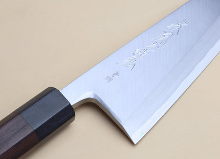 Yoshihiro Hongasumi Blue Steel #2 Garasuki Traditional Japanese Poultry Boning Knife Rosewood Handle