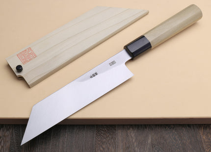 Yoshihiro Hongasumi Blue Steel Kenmuki Vegetable Japanese Chef Knife