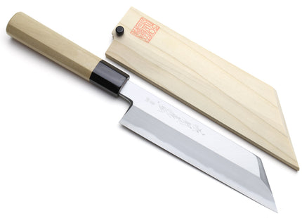 Yoshihiro Hongasumi Blue Steel Kenmuki Vegetable Japanese Chef Knife
