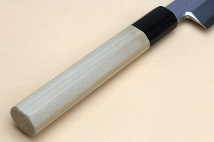 Yoshihiro Hongasumi Blue Steel Yanagi Sushi Sashimi Japanese Knife Magnolia Handle