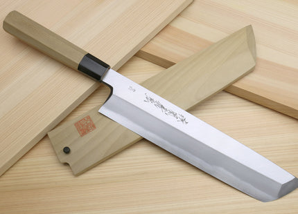 Yoshihiro Hongasumi Hamokiri Japanese Eel Bone Slicer Knife Magnolia Handle