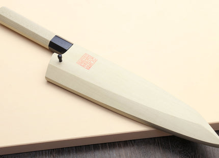 Yoshihiro Hongasumi White Steel #2 Garasuki Traditional Japanese Poultry Boning Knife Magnolia Handle