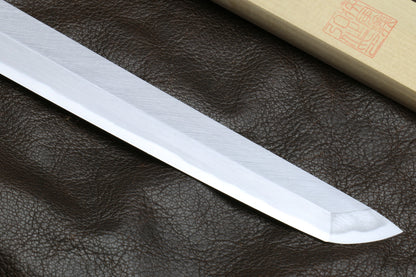 Yoshihiro Hongasumi White Steel Sakimaru Takobiki Sushi Sashimi Japanese Knife Rosewood Handle