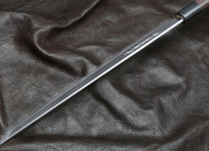 Yoshihiro Hongasumi White Steel Sakimaru Takobiki Sushi Sashimi Japanese Knife Rosewood Handle