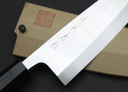 Yoshihiro Honyaki Mirror-Finished Deba Japanese Sushi Fillet Chef knife