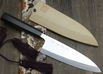 Yoshihiro Honyaki Mirror-Finished Deba Japanese Sushi Fillet Chef knife