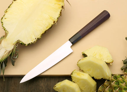 Yoshihiro Ice Hardened Petty Utility knife Shitan Handle