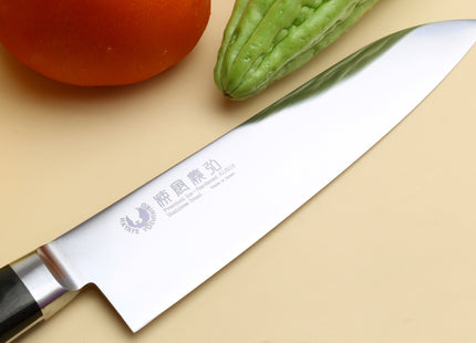 Yoshihiro Inox Stain-resistant Aus-10 Steel Ice Hardened Santoku