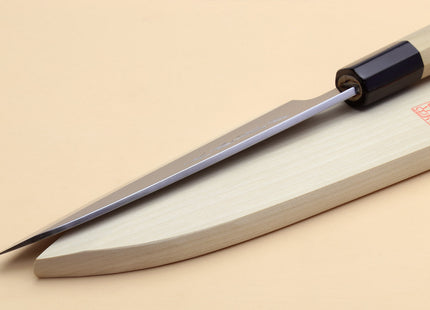 Yoshihiro Kasumi White Steel Funayuki Deba Fish Fillet Chef knife