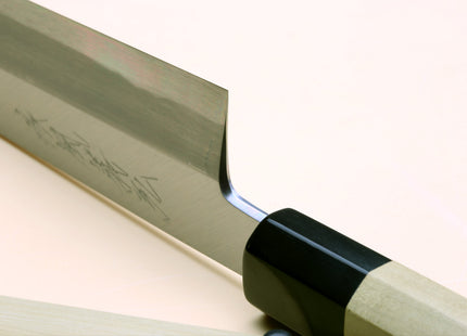 Yoshihiro Kasumi White Steel Kenmuki Vegetable Japanese Chef Knife