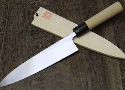 Yoshihiro Kasumi White Steel Mioroshi Filet Sushi Sashimi Japanese Chef Knife