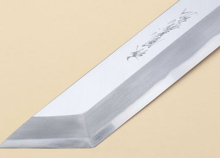 Yoshihiro Left Handed Kasumi White Steel Edosaki Eel Filet knife