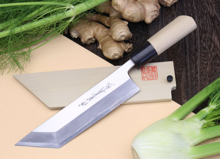 Yoshihiro Left Handed Kasumi White Steel Edosaki Eel Filet knife
