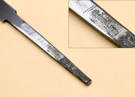 Yoshihiro Mizu Yaki Honyaki White Steel Mirror-Finished Mt. Fuji with Crescent Moon Yanagi Kiritsuke Premium Ebony Handle with Triple Nickel Silver Ring