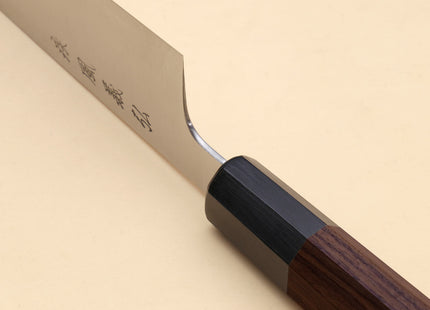 Yoshihiro SG-II (R-2) Semi-Stainless Kiritsuke Chef Knife Rosewood Handle