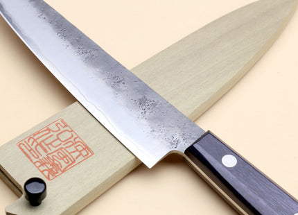Yoshihiro Stainless Clad Nashiji Ginsan High Carbon Stain Resistant Steel Petty Utility Knife