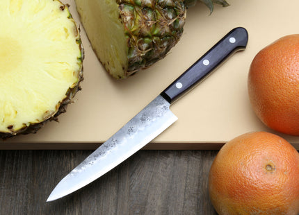 Yoshihiro Stainless Clad Nashiji Ginsan High Carbon Stain Resistant Steel Petty Utility Knife