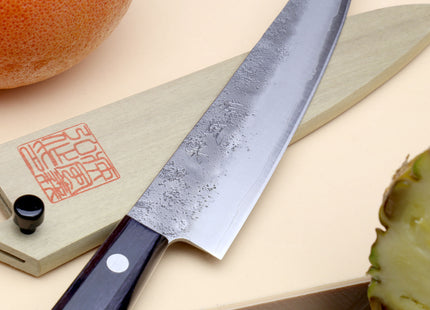 Yoshihiro Stainless Clad Nashiji Ginsan High Carbon Stain Resistant Steel Petty Utility Knife