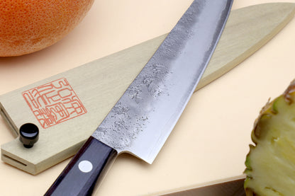 Yoshihiro Stainless Clad Nashiji Ginsan High Carbon Stain Resistant Steel Petty Utility Knife