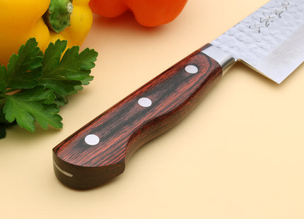 Yoshihiro VG-10 16 Layer Hammered Damascus Stainless Steel Gyuto Chefs knife