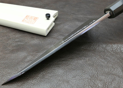 Yoshihro Aonamiuchi Blue Steel #1 Garasuki Traditional Japanese Poultry Boning Knife