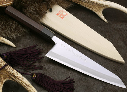 Yoshihro Aonamiuchi Blue Steel #2 Garasuki Traditional Japanese Poultry Boning Knife
